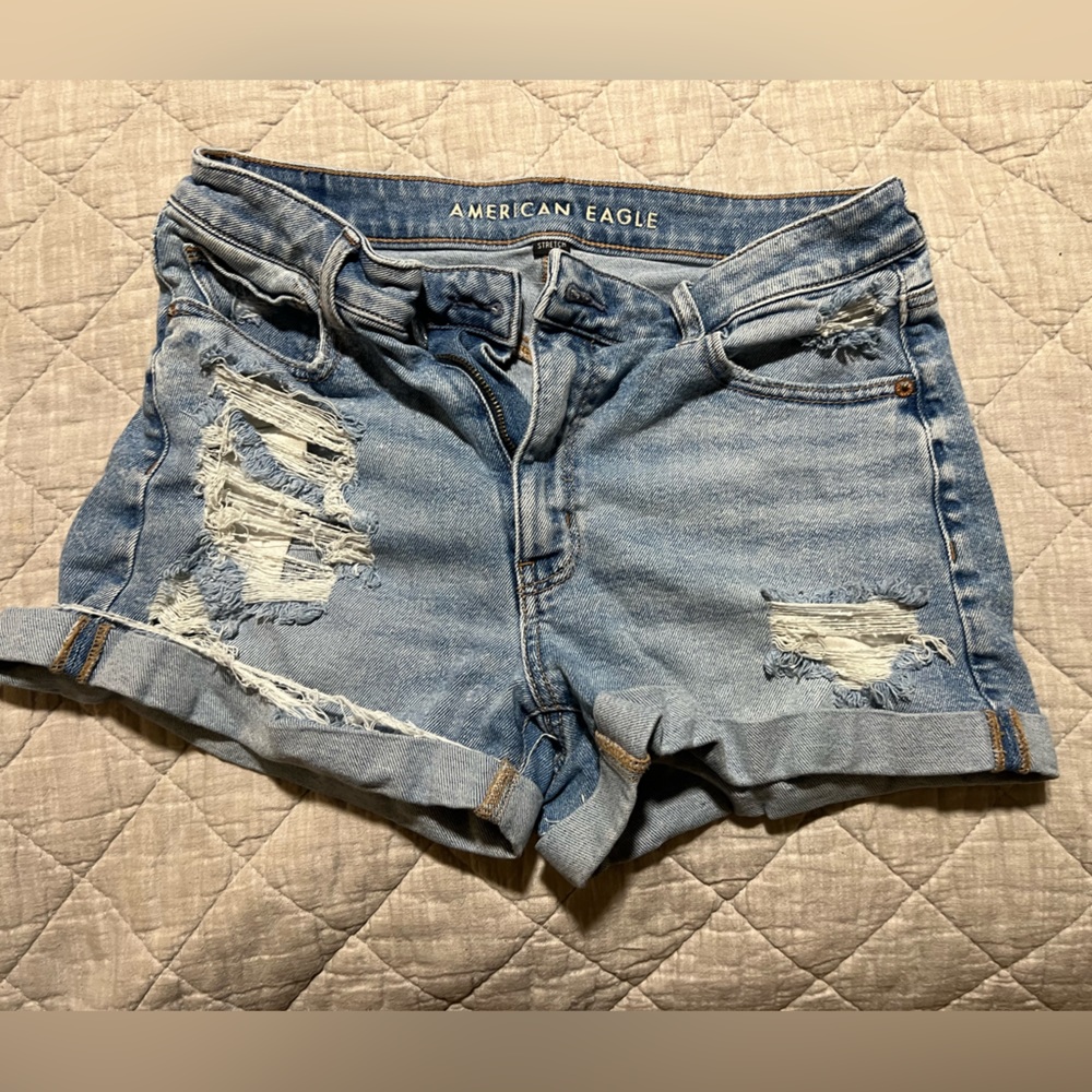 American eagle denim shorts